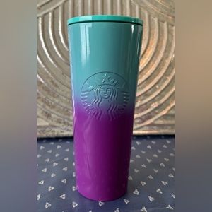 Starbucks 2 tone tumbler. No straw.